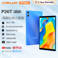 ใหม่ 2023 แท็บเล็ตพีซี Teclast P26T 8GB(4+4) RAM 128GB ROM 8 core processor tablet Android 13 แท็บเล็ต WIFI 10.1นิ้ว แท็บเล็ตของแท้ ราคาถูกๆ รองรับภาษาไทย