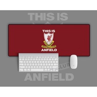 【FCS】2023 ready stock Oversized large Liverpool mouse pad LFC YNWA kop football fans gifts