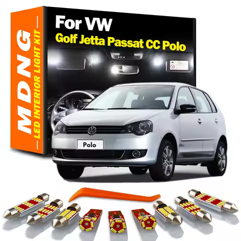 Interior Map Reading Light Kit For VW Volkswagen Golf Jetta 3 4 5 6 7 Passat B5 B6 B7 B8 CC Polo 6R 