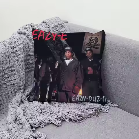 E-Eazy-E Eazy-Duz-It 30x30cm 45x45cm Pillow Case Decor Protective Covers Comfortable Soft For Sofa L