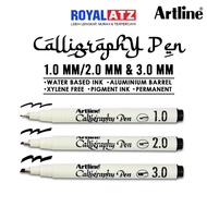 Artline Calligraphy Pen EK-241 EK-242 EK-243 Calligraphy Pen/ 1.0 – 3.0 mm Chisel & Flat