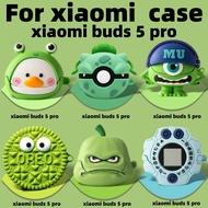 For xiaomi Buds 5 Pro Shockproof Headphone Case Cover xiaomi Buds 5 pro Shockproof Silicone Cover Sh