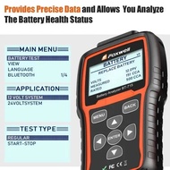 Genuine original Foxwell BT-715 Car Battery Analyzer 12V & 24V AGM / EFB Flat Plate Battery Tester B