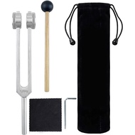 Used for Healing Tuning Fork 128Hz, C-128 Frequency Aluminum Alloy Non-Magnetic Tuning Fork, Weighte