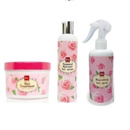 (เซ็ต 3 ชิ้น) บีเอสซี BSC Glossy Hair Treatment *Wax 400g ทรีทเม้นท์ บํารุงผม + BSC Seaweed Nutrient