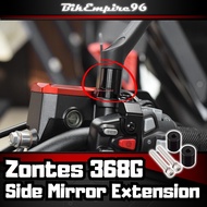 Zontes 368G Side Mirror Extension Rearview Mirror Heightener Inverted Mirror Heightening Base ZONTES