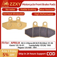 1 Pair Motorcycle Front Brake Pad For APRILIA RX 3-5 Marce (M/N/P/R) (50cc) 91-94 Classic 125 95-01 