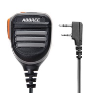 ABBREE | BaoFeng BF-780 2 Pin PTT  Waterproof Speaker Microphone For UV-5R UV-21 UV17 Two Way Radio 