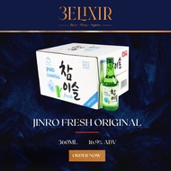 Jinro Soju Chamisul (20 bottles) 360ML