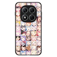 Phone Case poco X7 X6 X5 X3 PRO GT 4G 5G TPU Rubber Softcase HOLOLIVE tube