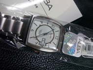 Alba AXNB27X1 Men Kotak Silver Jam Tangan Pria AXNB27 Original