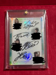 Juicy Honey Collection Cards Plus #03 4人簽名卡