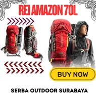 Rei Amazon Outdoor Backpack 70L Capacity Camping