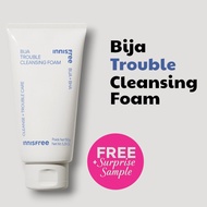 [INNISFREE] Bija Trouble Cleansing Foam | Acne & Blemish Care | Deep Cleanser for Oily & Sensitive S