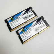 64GB (32GBx2) DDR4 3200 G.SKILL Ripjaws CL22 RAM SODIMM 【✅ 手提電腦 / Mini PC 岩用】# 記憶體 / 內存 / RAM D4 320