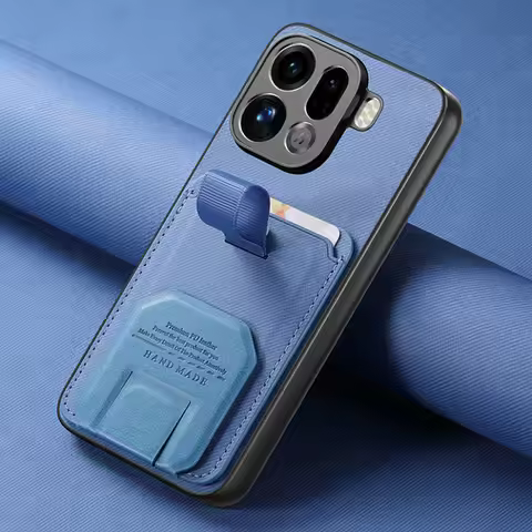For OPPO Find X9 Pro 5G Leather Wallet Holder Card Stand Case For Oppo Find X9s Pro Back Cover Find 