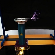 Cool Tesla Coil desktop-grade integrated solid-state music Tesla coil finished, artificial lightning