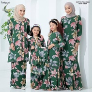 [LAHOYA] RAYA2024 - Olive Green Kurung Sedondon Ibu dan Anak 🌸 Kurung Moden | Kebaya Riau | Peplum ~ XS-3XL Plussize