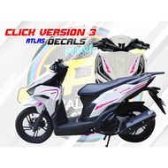 Click V3 ATLAS Decals - High Quality Sticker