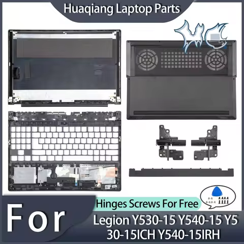 PC Cover For Legion Y540-15 Y540-15IRH 81RJ 81SX 2019 Y530-15ICH y530-15 LCD Back Cover Bezel Palmre