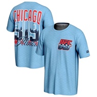 2025 Summer New Ufc319 Ultimate Fighting Championship Men's And Women's Breathable Sports Speed Dryi