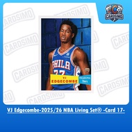 VJ Edgecombe -Card 17- 76ers | 2025-26 NBA Living Set Basketball Trading Card