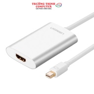 Genuine Ugreen 10451 Premium Mini Displayport to HDMI conversion cable supporting 2K.