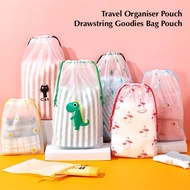 Cute Drawstring Pouch for Travel Organiser and Goodies Storage Bag