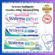 SYSTEMA SENSITIVE TOOTHPASTE 100g | SYSTEMA ADVANCE TOOTHPASTE 130g
