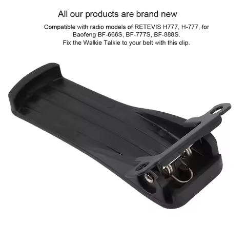 10pcs Original H777 Belt Clip For Baofeng BF-888S BF-666S BF-777S Retevis H-777 Walkie Talkie