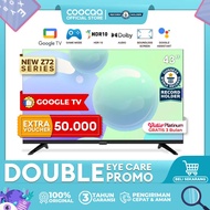 COOCAA 43 inch Smart TV - Netflix/Youtube - Google Assistant - Dolby Audio - Low Bule Light - Eye Ca