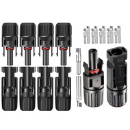 5 Pairs/Lot Solar Connectors / 2pcs Spanner Waterproof Solar Panel Cable Connectors  For Solar cable