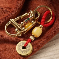 Creative Keychain Brass Keychain Bird Keychain Men Keychain Pendant Keychain DIY