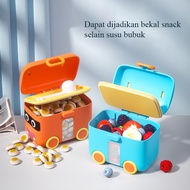 D106 Portable Baby Bus Milk Powder Storage Box Complementary Food Box