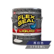 美國FLEX SEAL LIQUID萬用止漏膠(亮白色/1加侖) 防水塗料