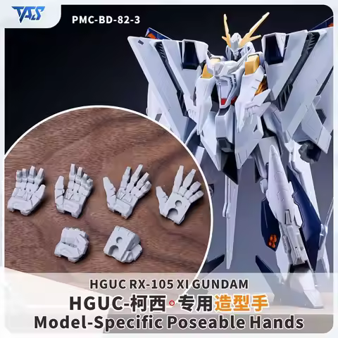 TAS Addict 3D Resin Parts for HGUC 1/144 RX-105 Ξ Gundam Poseable Hands Detail Upgrade