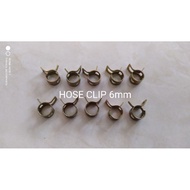 HOSE CLIP 6mm/7mm/8mm/9mm
