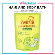 ZWITSAL HAIR AND BODY BATH 400ML POUCH