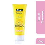 Aiken Ceramide Skincare Series Face Wash Micellar Water Toner Serum Moisturizer