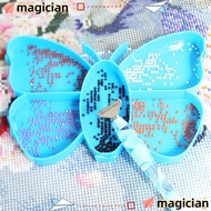 MAGIC Diamond Painting Tray Kits, Butterfly Shape Drill Palette Diamond Painting Pen, Cross Stitch T
