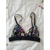 Si bra size 70/75 AB floral elastic