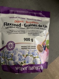 Webber Naturals 有機亞麻籽粉 900g