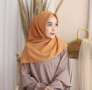 Hijab bella square // Jilbab segi empat polos