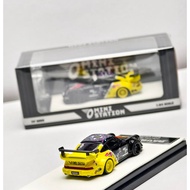 SKUYY MINI STATION PORSCHE RWB 964 GT WING CYBERPUK 2077 KEANU REEVES FIGURE LIMITED EDITION
