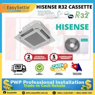 🛠️ JB Aircond Installation🛠️ HISENSE R32 CEILING CASSETTE Non inverter 360 DEGREE AIRFLOW