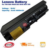 (ส่งฟรี ประกัน 1ปี) Lenovo แบตเตอรี่ Battery Notebook Thinkpad T60 R60 R60E R61 R61E R61I T60 T61 T6