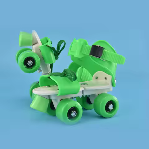 Four-wheel Skates roller skates children's children's skates double-row roller skates beginner's ram