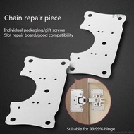 Cabinet Door Repair Hinge Plate Stainless Steel Hinge Repair Plate