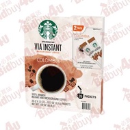 Starbucks Via Instant Medium Roast Colombia Coffee, 26 Count 星巴克即溶咖啡 – 哥倫比亞焙風味，26入裝【762111083432】