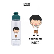 Botol Minum Miami Chielo - Tumbler Plastik Sekolah Anak Custom Nama